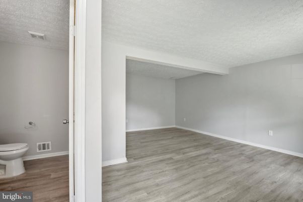 Bathroom, Empty room, Interior, Wood Texture Flooring