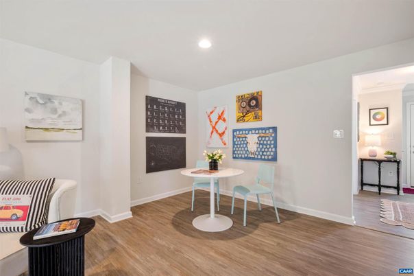 Interior, Recessed Lighting, Wood Texture Flooring