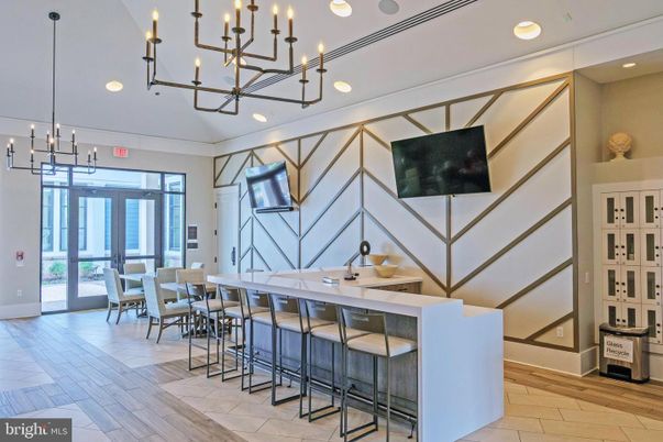 Dining room, Interior, Pendant Lights, Recessed Lighting, Wood Texture Flooring