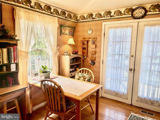 Dining room, Interior, Wood Texture Flooring