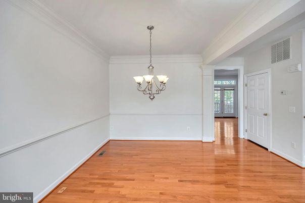 Chandelier, Empty room, Interior, Wood Texture Flooring