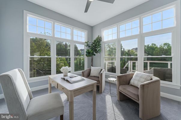 Home Office, Interior, Sun Room