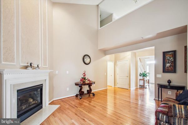 Fireplace, Interior, Wood Texture Flooring