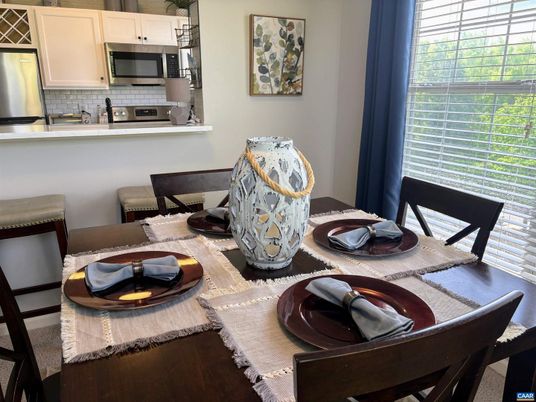 Dining room, Interior, Kitchen, Stainless Steel Appliances