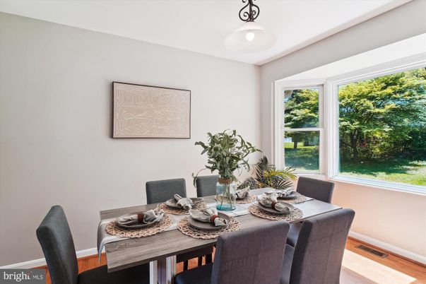 Dining room, Interior, Wood Texture Flooring