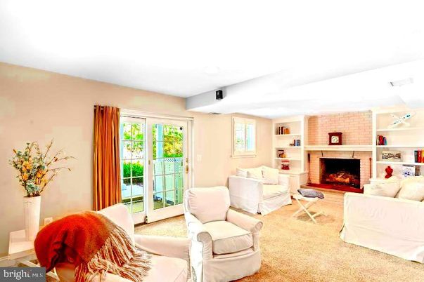 Fireplace, Interior, Living room, Stone Walls
