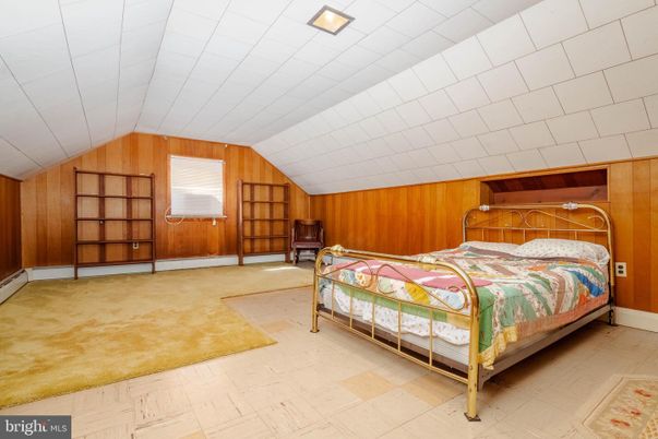 Bedroom, Interior, Wooden Walls