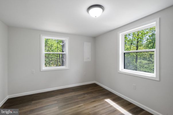 Empty room, Interior, Wood Texture Flooring