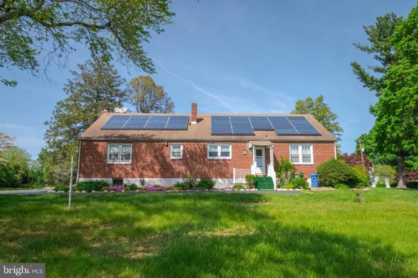 Backyard, Exterior, Facade, Brick Facade, Solar Panels, Cape Cod