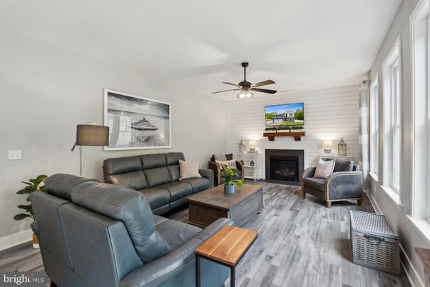 Fireplace, Interior, Living room, Wood Texture Flooring