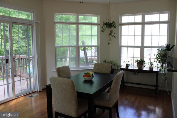 Dining room, Interior, Wood Texture Flooring