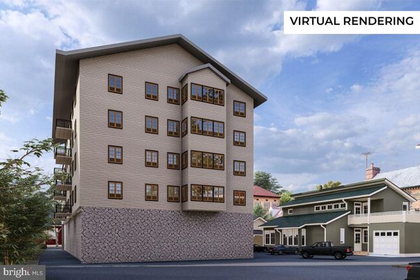 Attached, Exterior, Facade, Condo Building