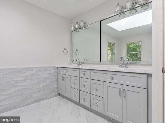Bathroom, Dual Sink Vanities, Interior, Marble