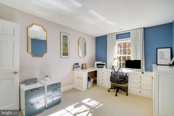 Home Office, Interior, Recessed Lighting