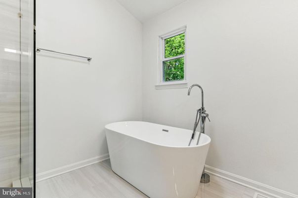 Bathroom, Free Standing Baths, Glass Shower, Interior