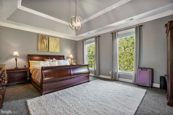 Bedroom, Interior, Pendant Lights