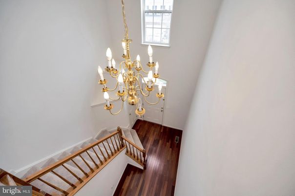 Chandelier, Interior, Wood Texture Flooring