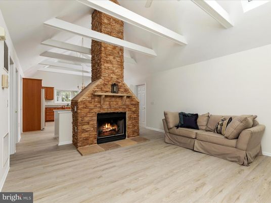 Fireplace, Interior, Wood Texture Flooring