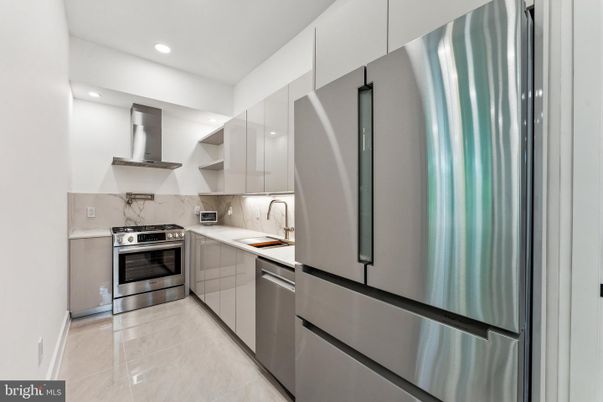 Interior, Kitchen, Recessed Lighting, Stainless Steel Appliances