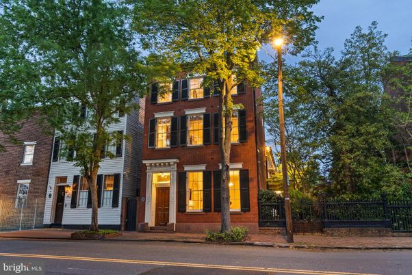 Exterior, Facade, Brick Facade, Rowhouse