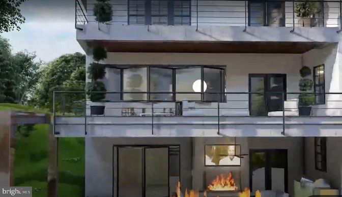 Exterior, Facade, Modern
