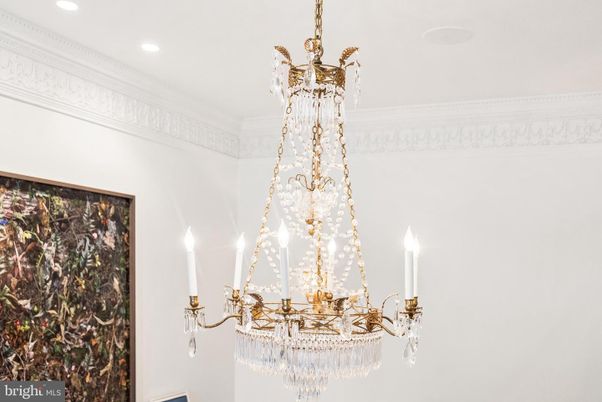 Chandelier, Interior, Recessed Lighting