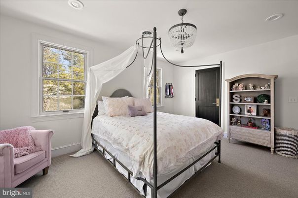 Bedroom, Interior, Pendant Lights, Recessed Lighting