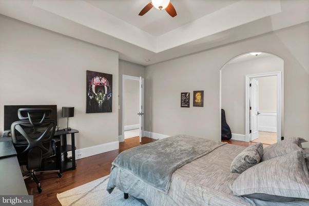 Bedroom, Home Office, Interior, Wood Texture Flooring