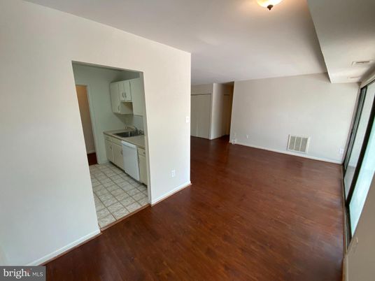 Empty room, Interior, Kitchen, Wood Texture Flooring