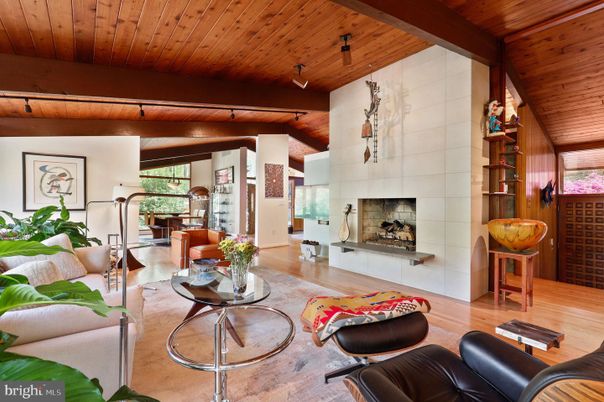 Fireplace, Interior, Living room, Wooden Beams, Wooden Ceilings, Wood Texture Flooring