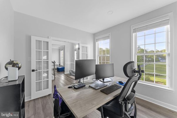 Home Office, Interior, Wood Texture Flooring