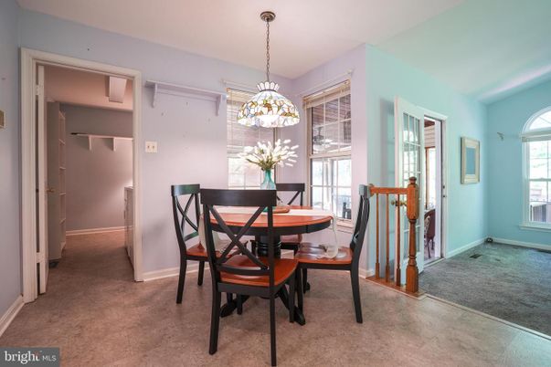 Dining room, Interior, Pendant Lights
