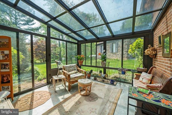 Glass Ceilings, Interior, Stone Walls, Sun Room