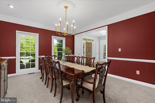 Chandelier, Dining room, Interior, Pendant Lights, Recessed Lighting