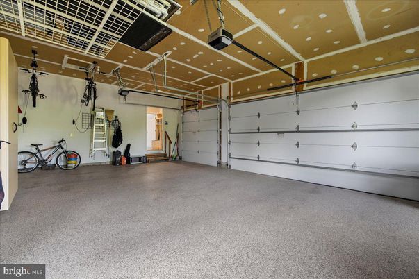 Garage, Interior, Recessed Lighting