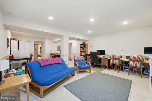 Home Office, Interior, Recessed Lighting