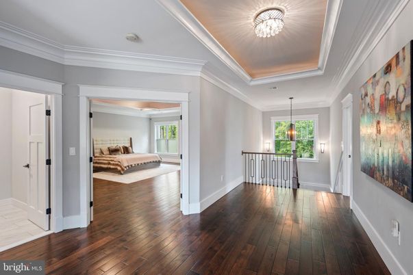 Bedroom, Interior, Pendant Lights, Wood Texture Flooring