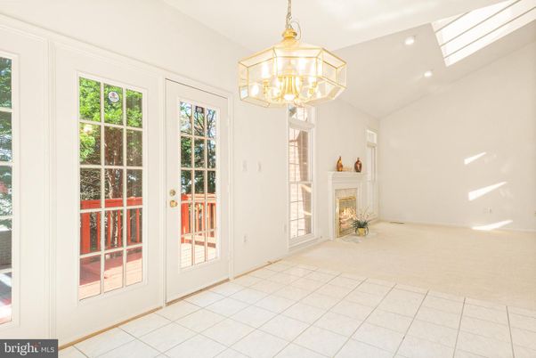 Chandelier, Empty room, Fireplace, Interior, Recessed Lighting