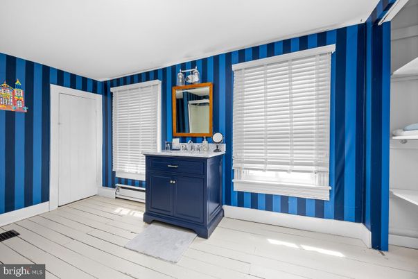Bathroom, Interior, Wood Texture Flooring