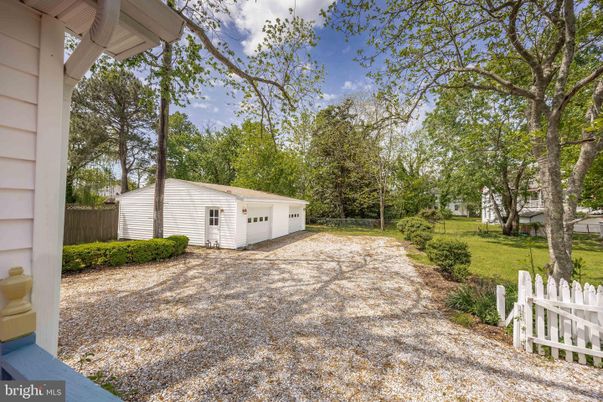 Backyard, Detached Garage, Exterior