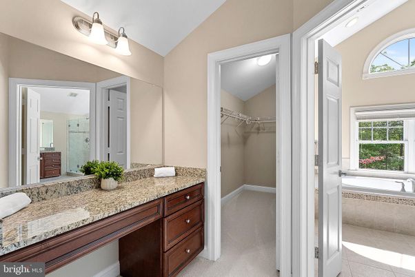 Bathroom, Dual Sink Vanities, Interior, Walk-in Closets
