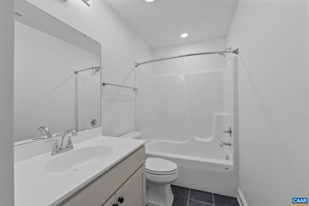 Bathroom, Interior, Recessed Lighting