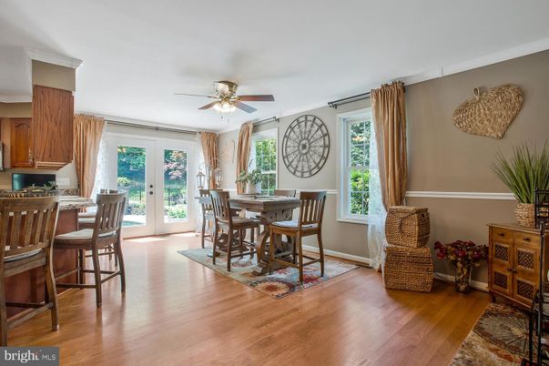 Dining room, Interior, Wood Texture Flooring