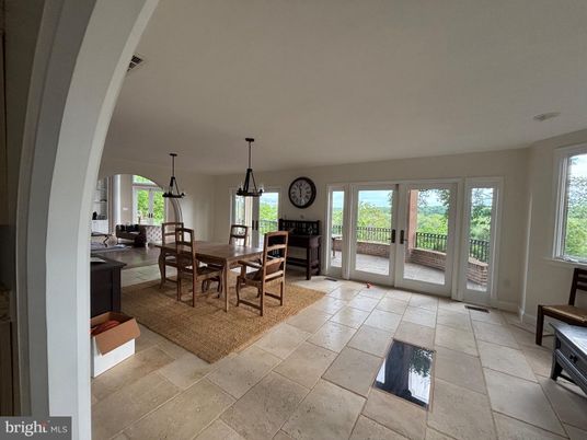 Dining room, Interior, Pendant Lights