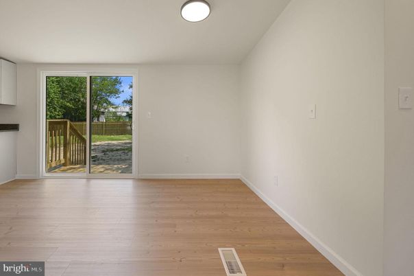 Empty room, Interior, Wood Texture Flooring