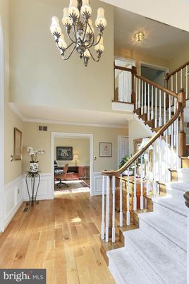 Chandelier, Interior, Wood Texture Flooring