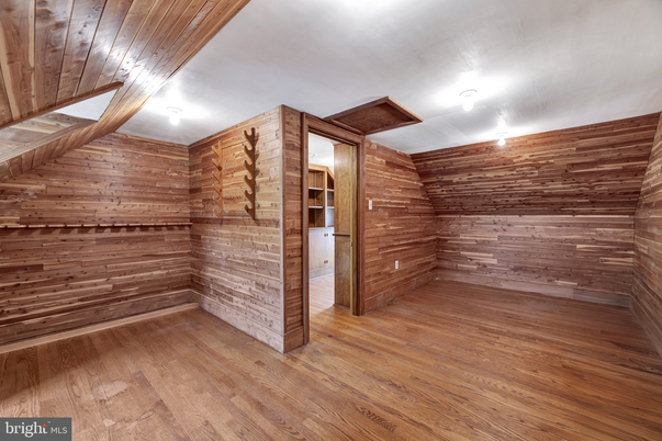 Empty room, Interior, Wood Texture Flooring, Wooden Walls