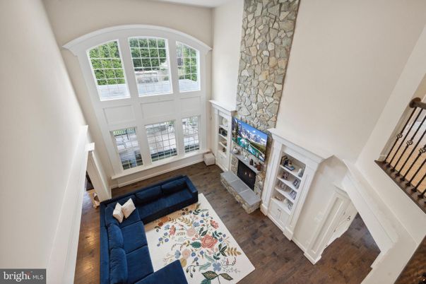 Fireplace, Interior, Living room, Stone Walls, Wood Texture Flooring