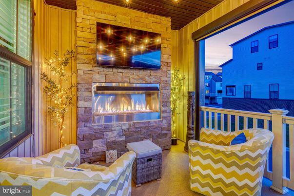 Fireplace, Interior, Stone Walls