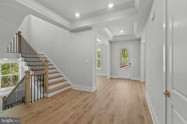 Interior, Recessed Lighting, Wood Texture Flooring